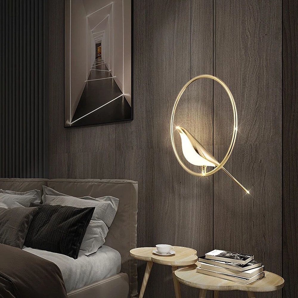BirdLume Lamp – Unique LED Hanging Lamp with Bird Design