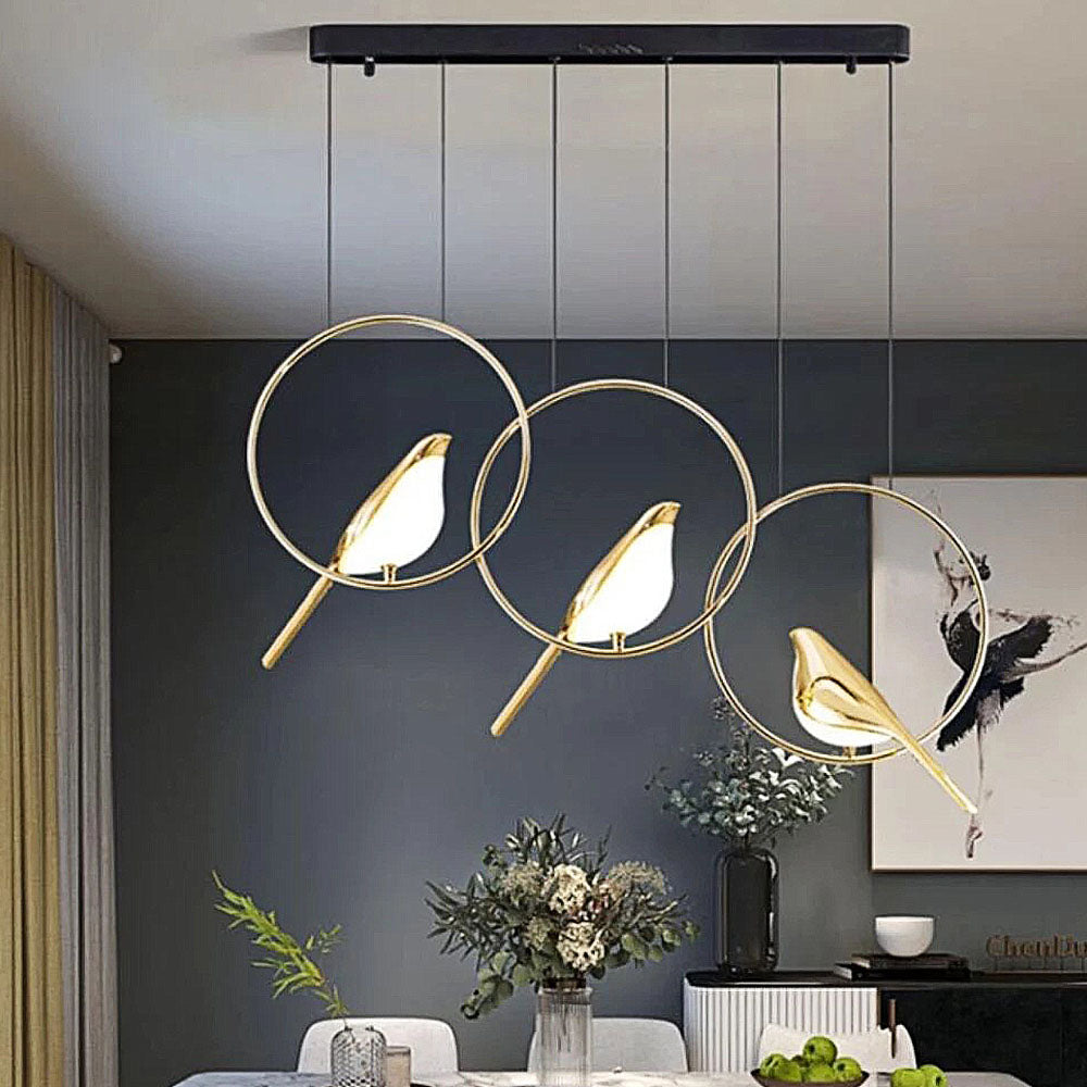 BirdLume Lamp – Unique LED Hanging Lamp with Bird Design