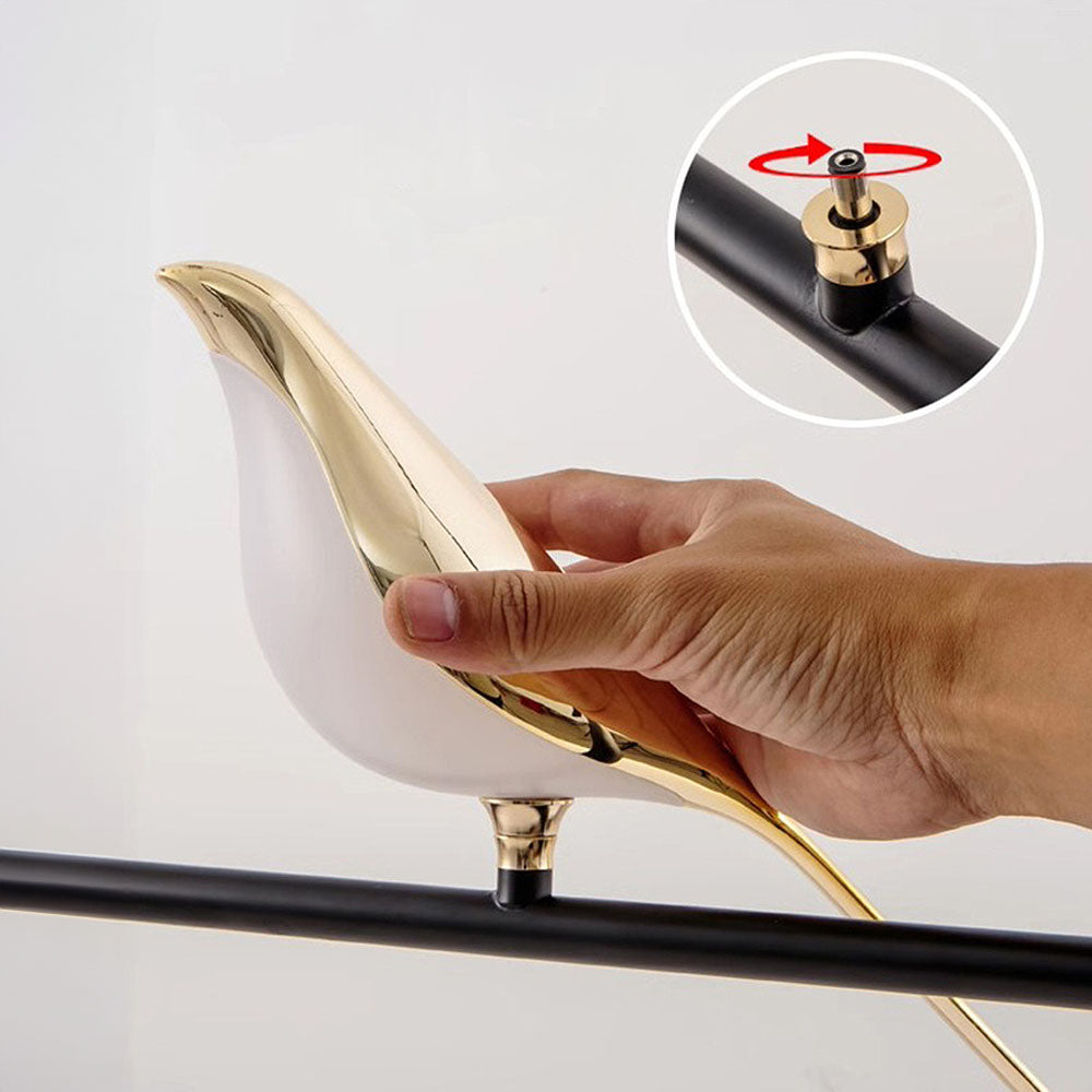 BirdLume Lamp – Unique LED Hanging Lamp with Bird Design