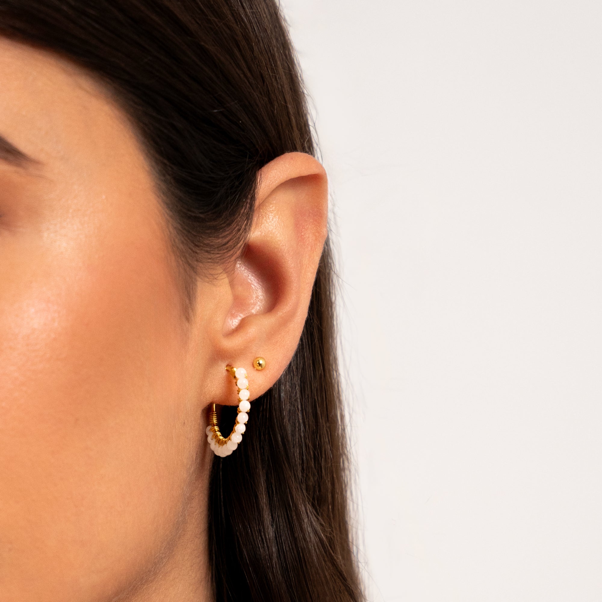 Elegant minimalist earrings - Lunara