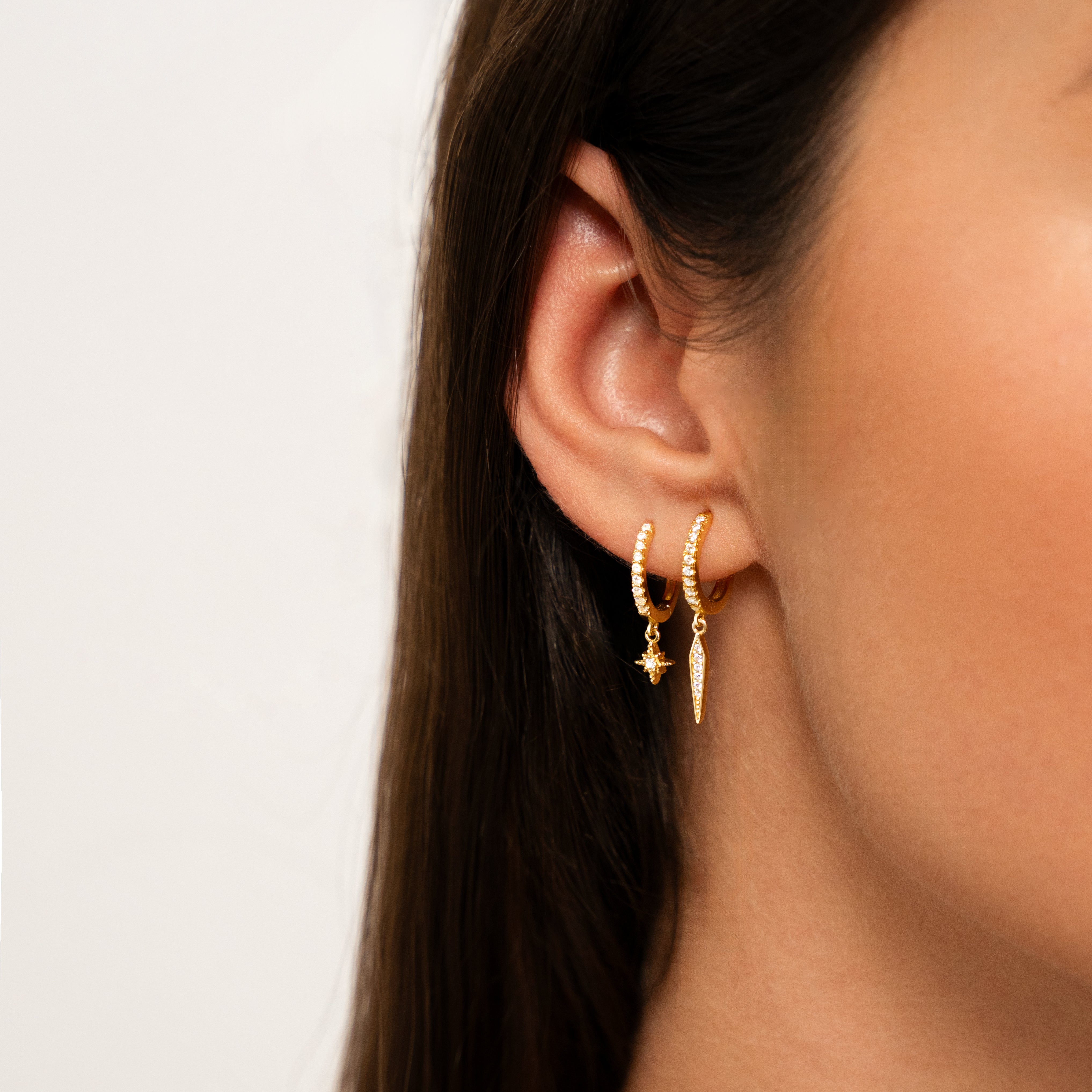 Elegant Galaxy Earrings - Celestia