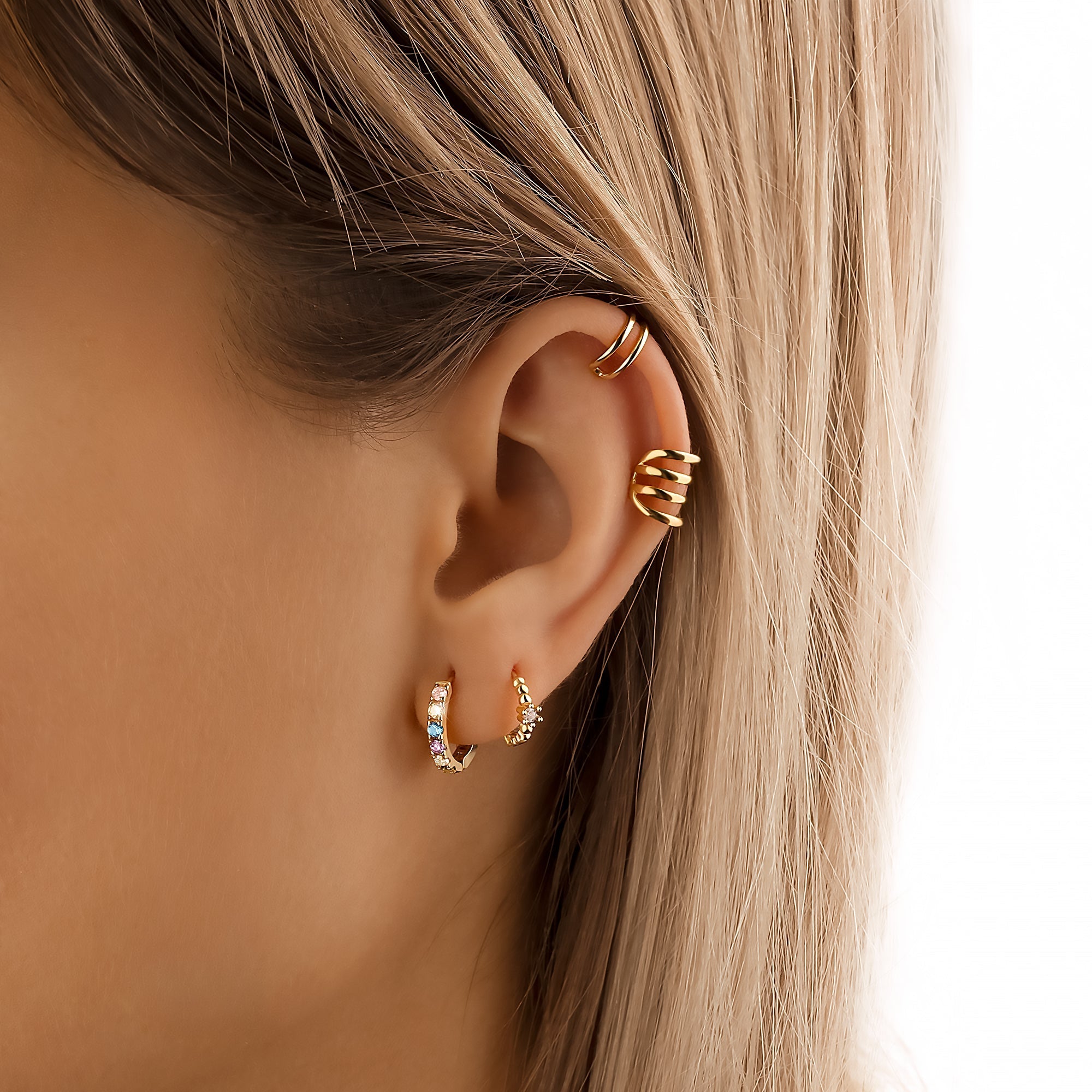 Vibrant Aureline Zirconia Earrings for a Sparkling Look