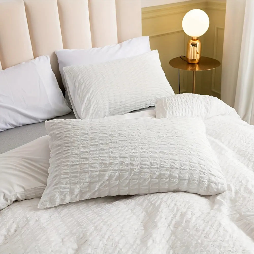 Cozyhaus Luxe Ruffled Blanket – Modern &amp; Comfortable