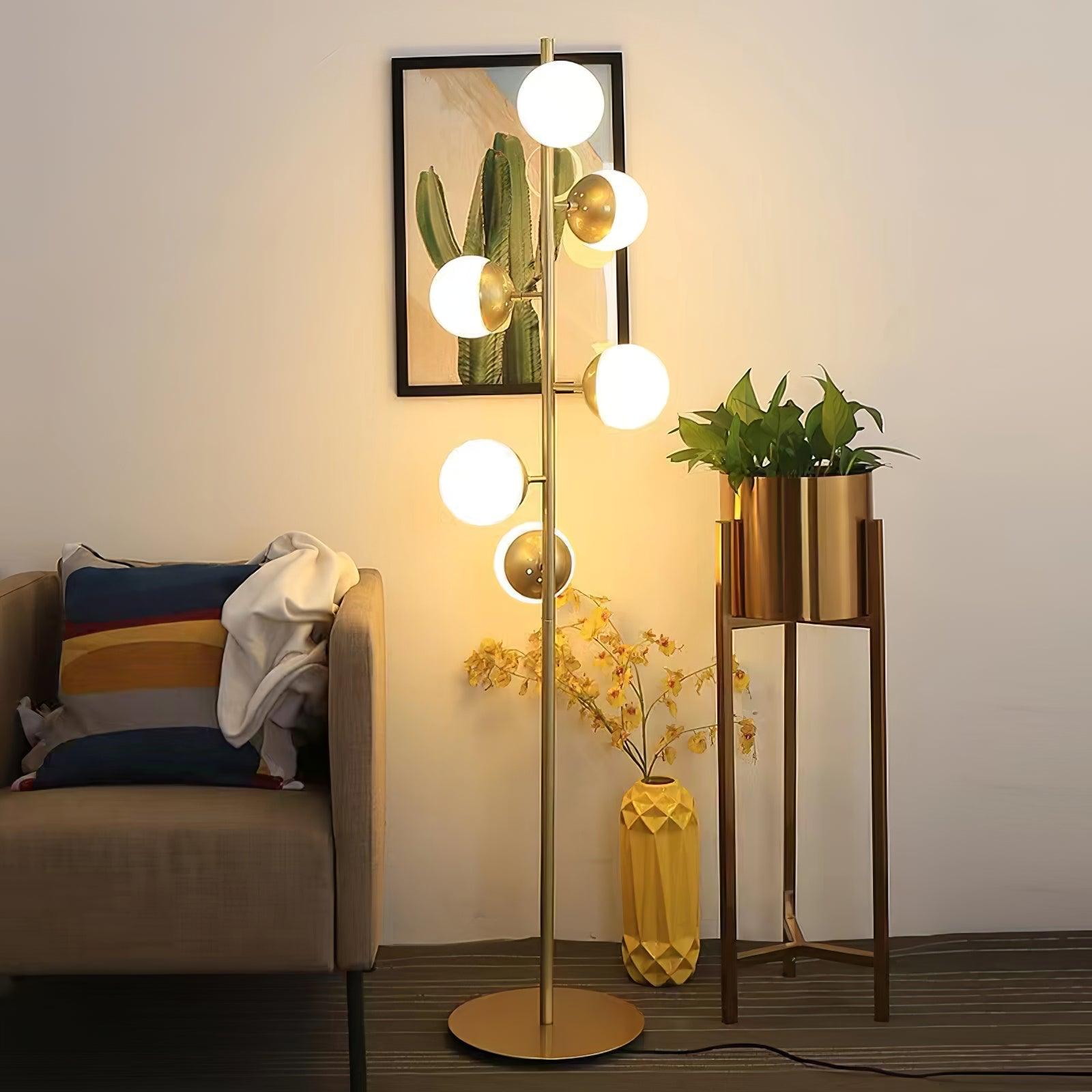 Doppler LED Floor Lamp - Retro Elegant LED Floor Lamp