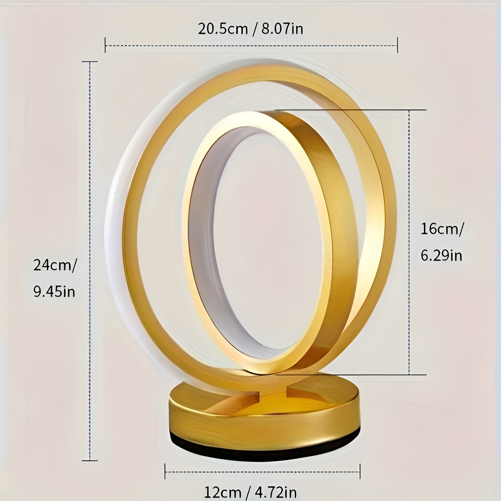 Modern Dimmable Table Lamp - Stylish Metal Design with USB