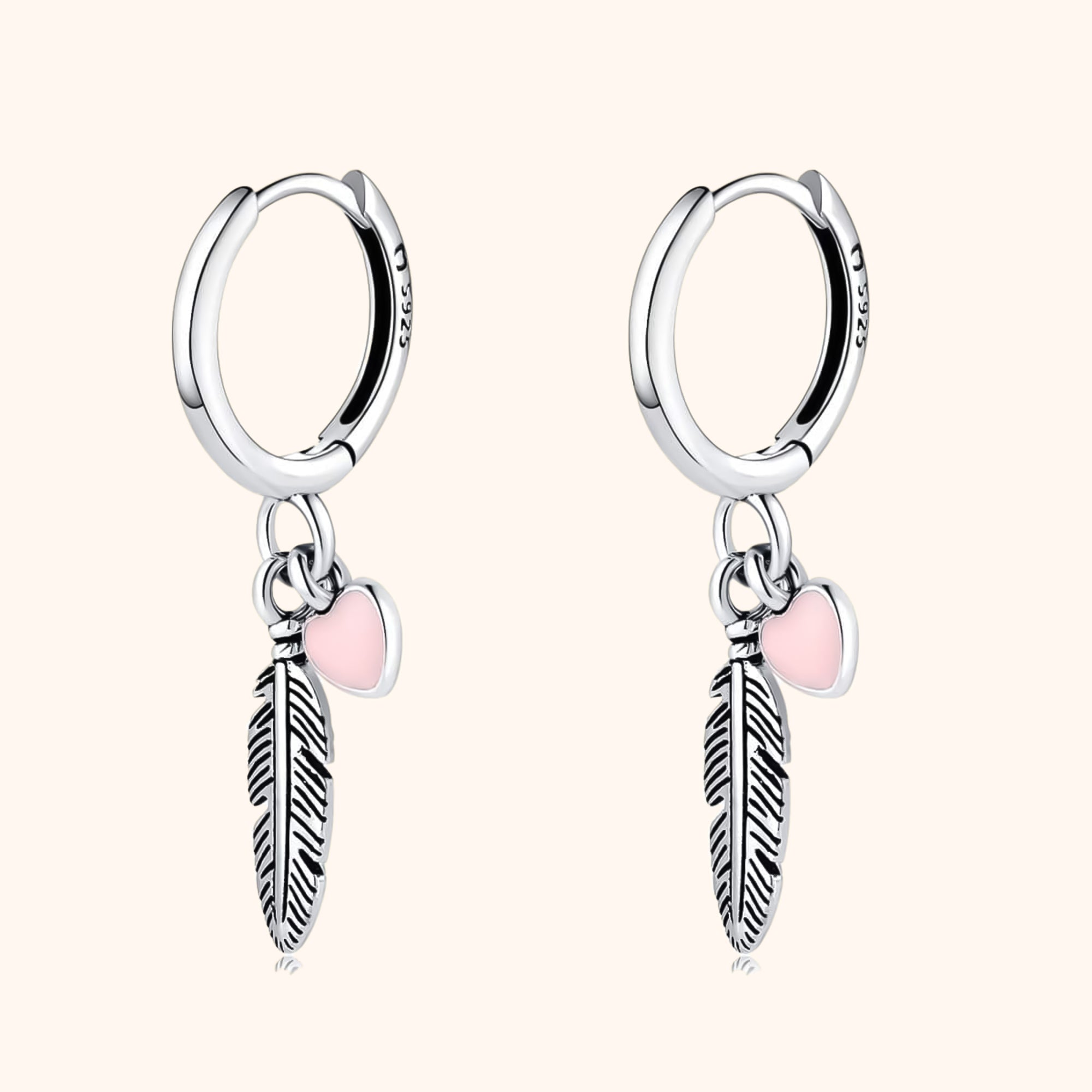 Heartwarming Creoles with a Loving Feather - Althea