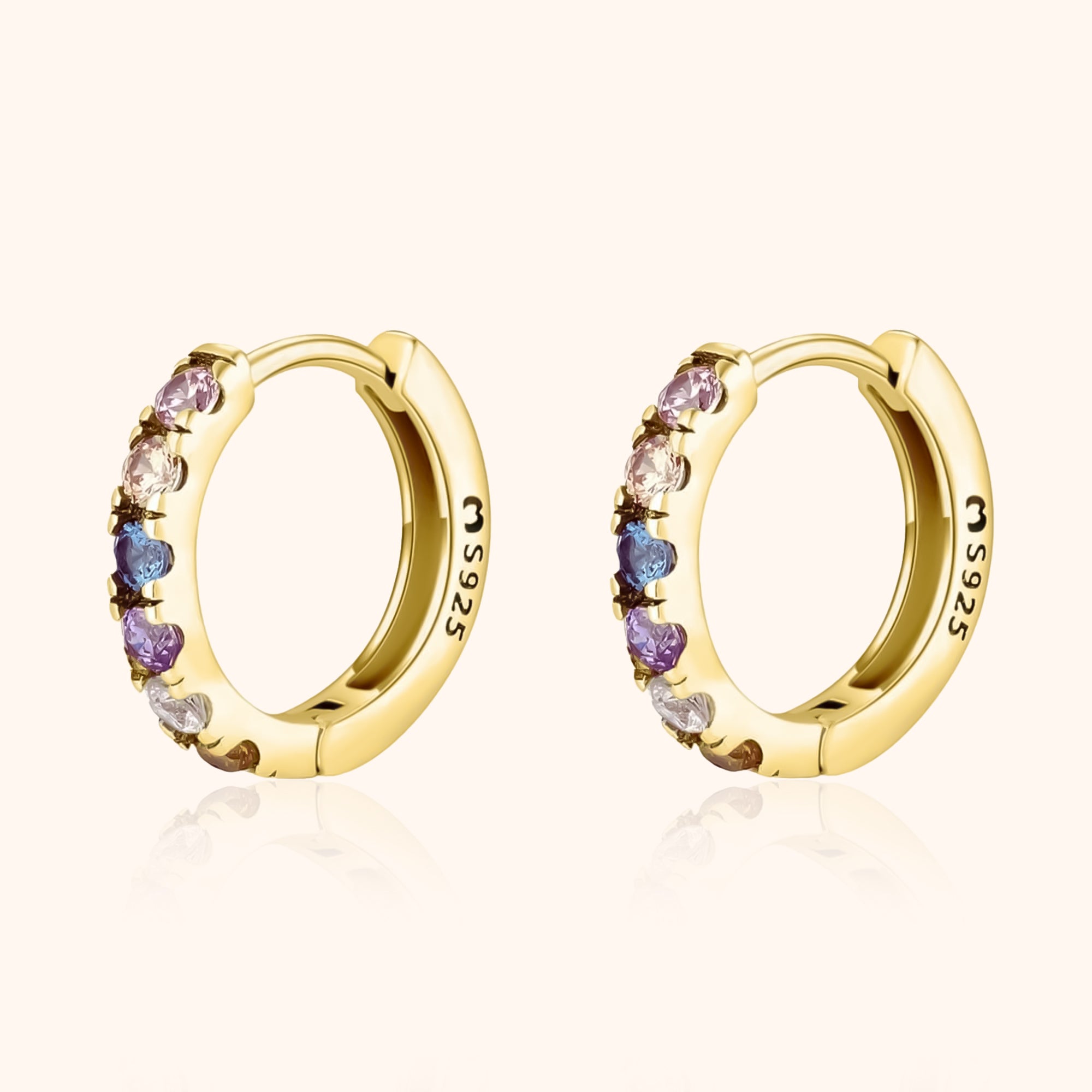 Vibrant Aureline Zirconia Earrings for a Sparkling Look