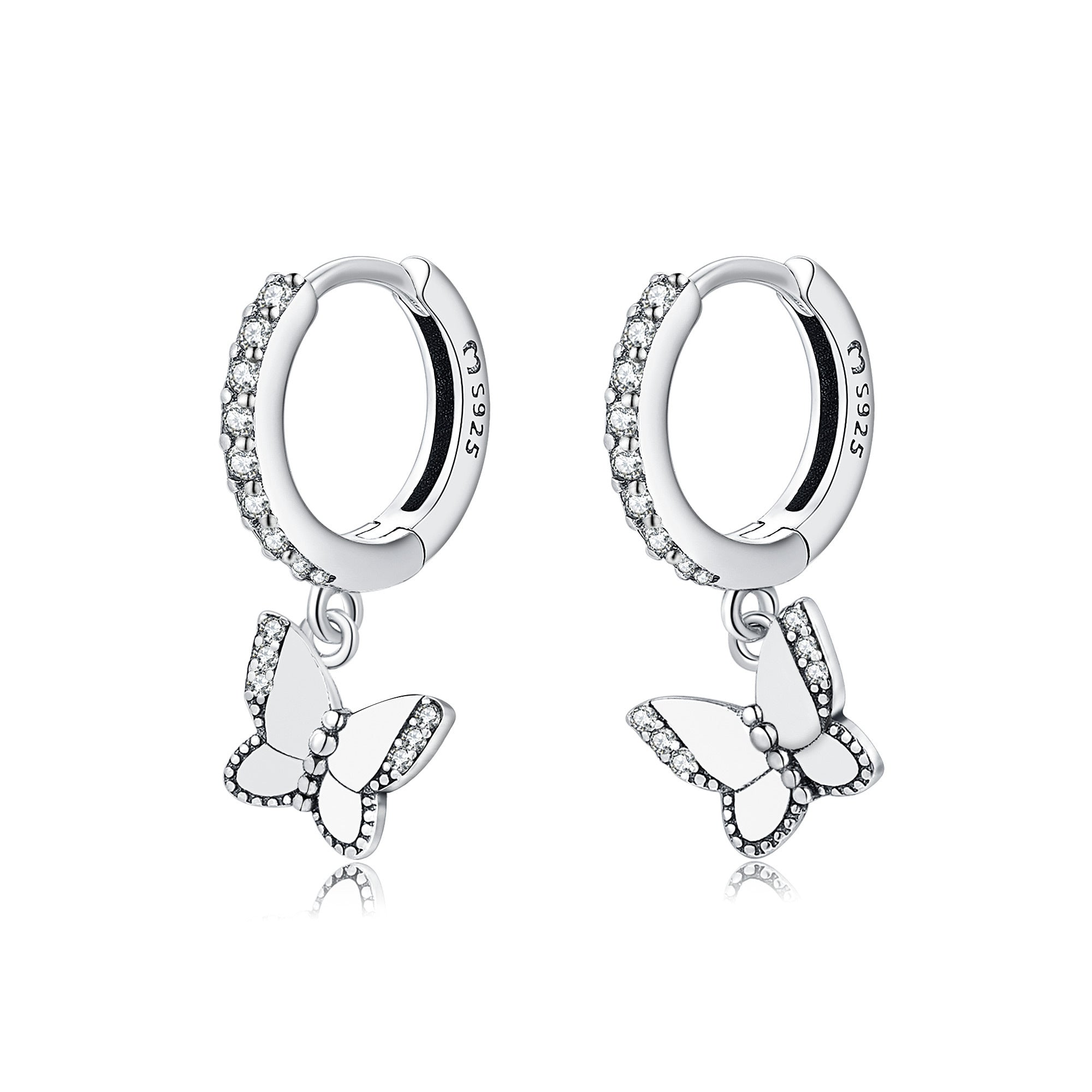 Captivating Butterfly Earrings - Lyrielle