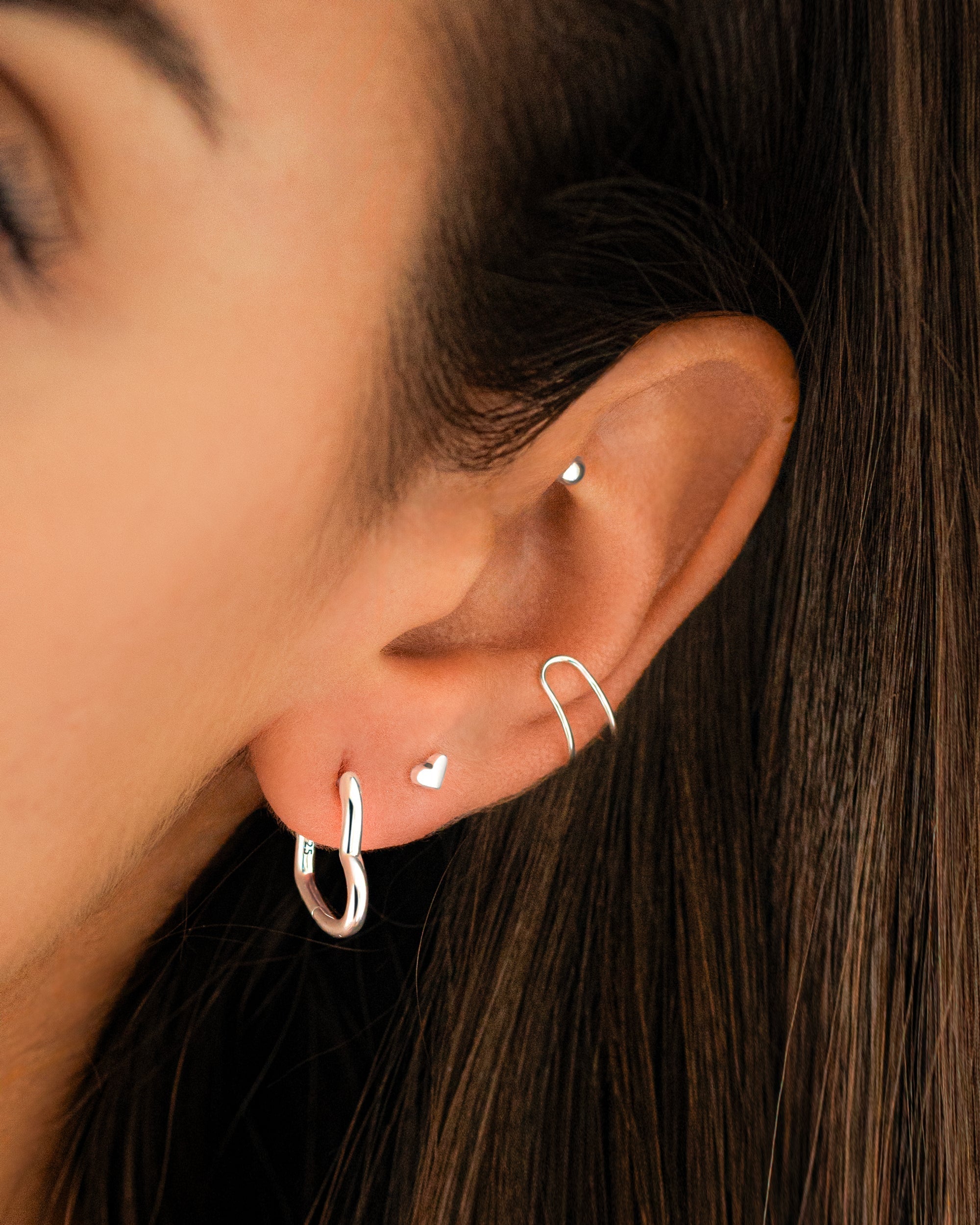 Stylish U-shaped Earrings - Nova