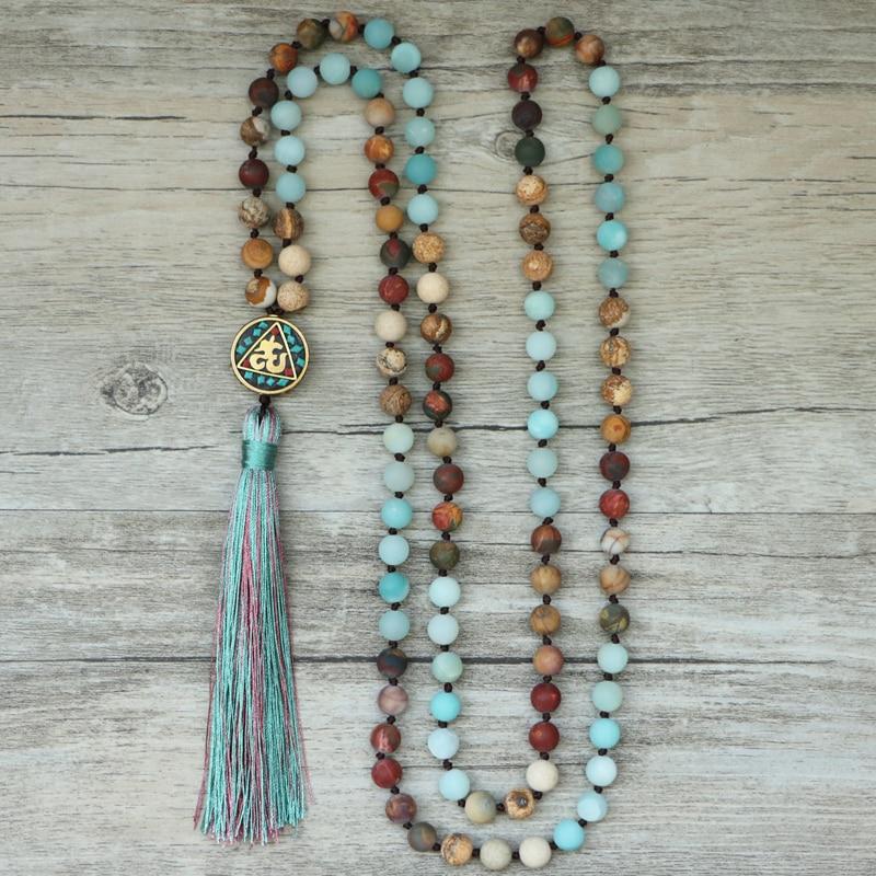 Anaya Mala Bead Necklace - Spiritual Accessory