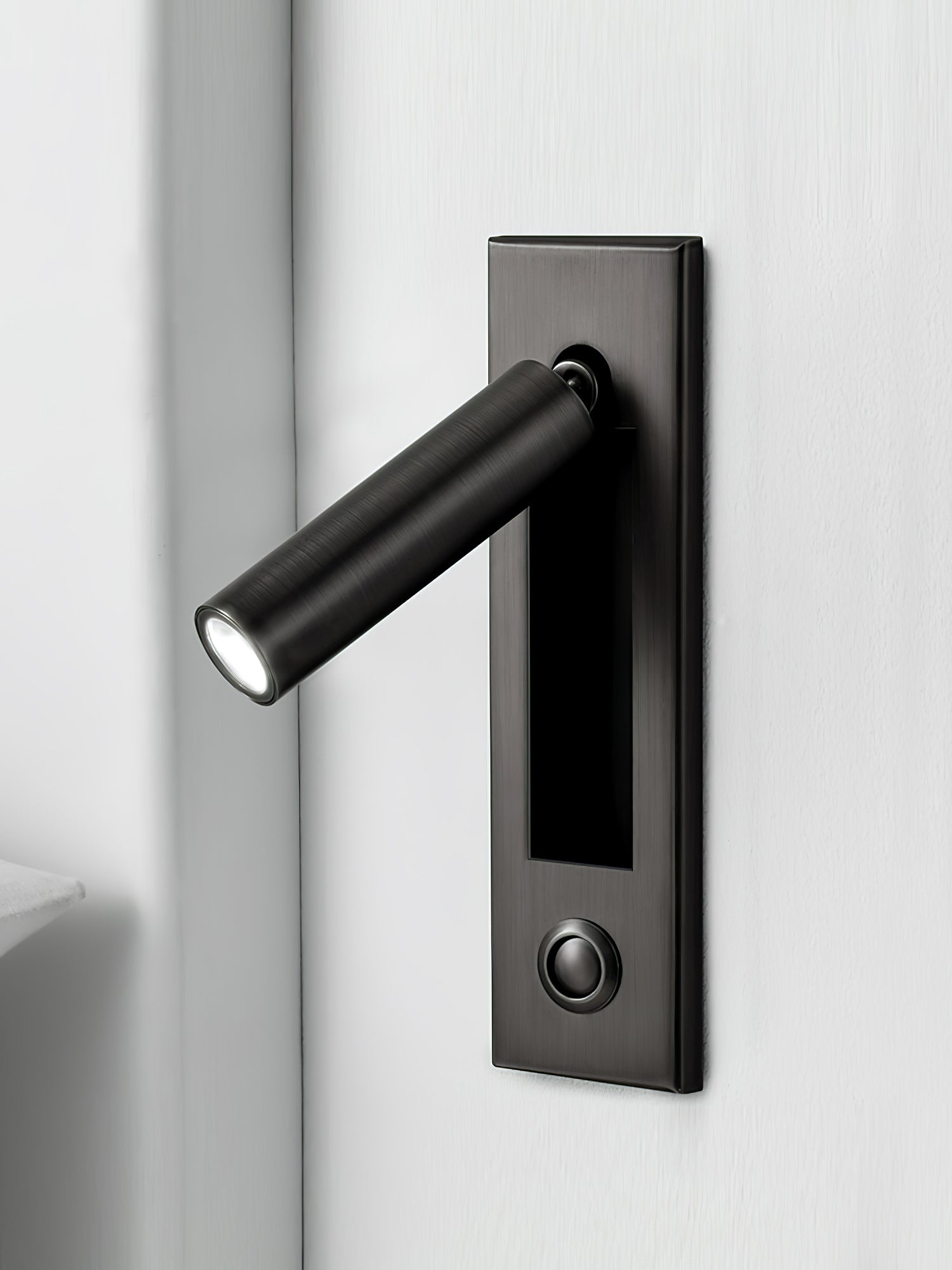 Inbyggd Ljus – Minimalistisk Sängside Vägglampa LED
