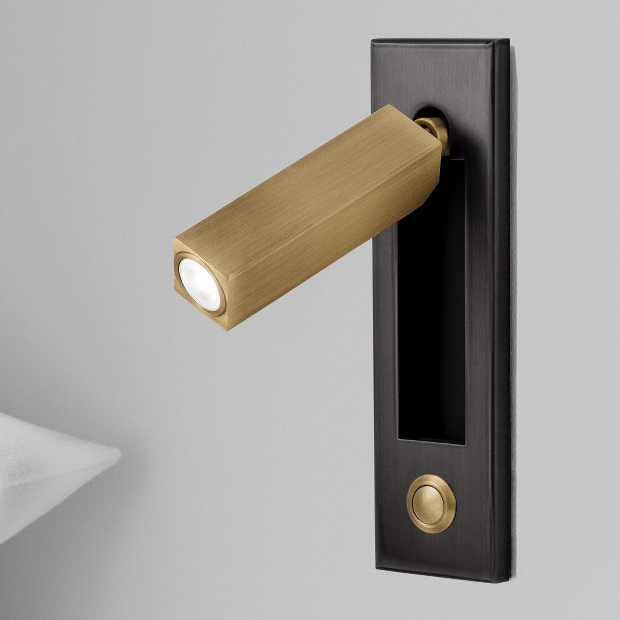 Inbyggd Ljus – Minimalistisk Sängside Vägglampa LED
