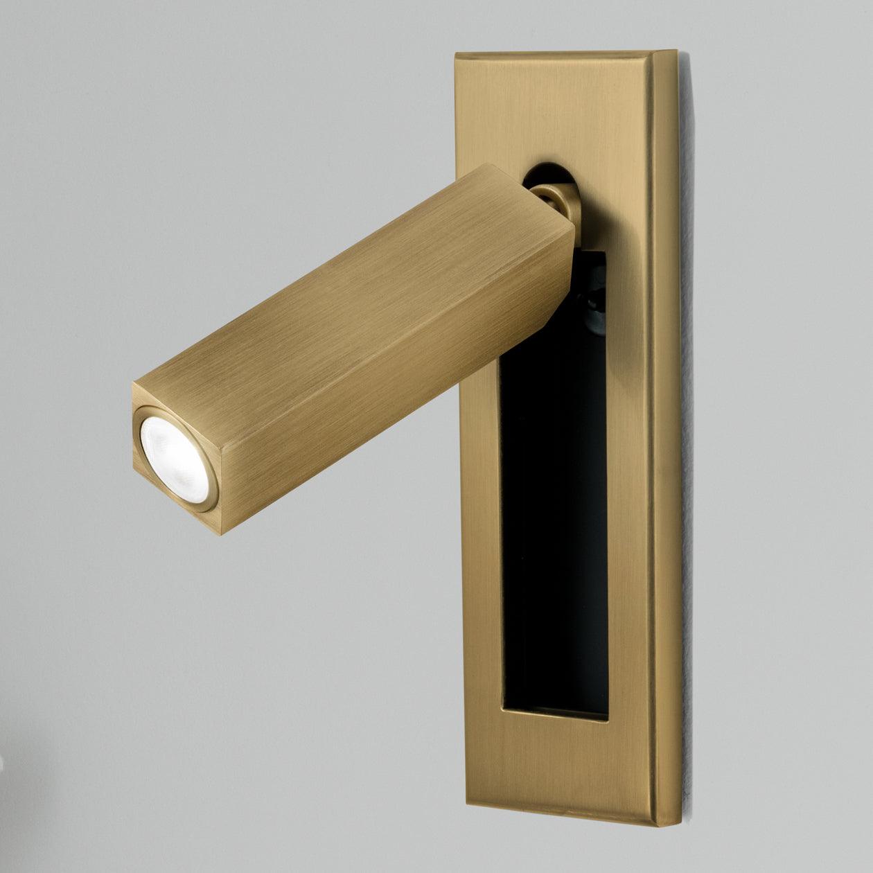 Inbyggd Ljus – Minimalistisk Sängside Vägglampa LED