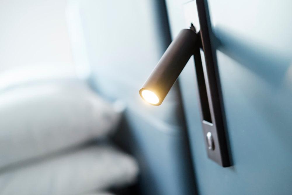 Inbyggd Ljus – Minimalistisk Sängside Vägglampa LED