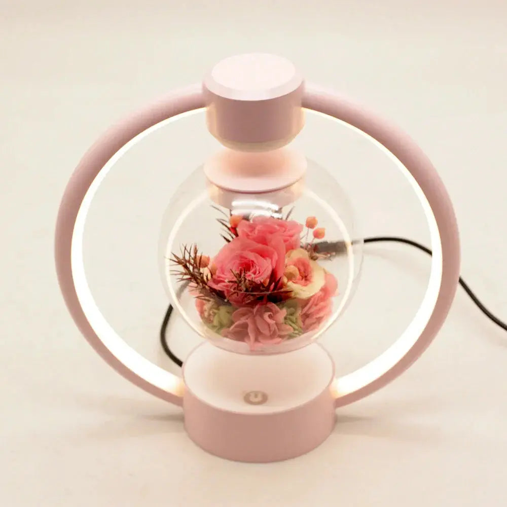 EternalGlow Magnetic Levitation Desk Lamp - Elegant LED Lighting 