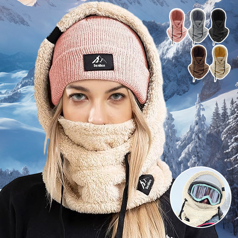 FrostGuard 3-in-1 Winter Hat - Warm &amp; Windproof