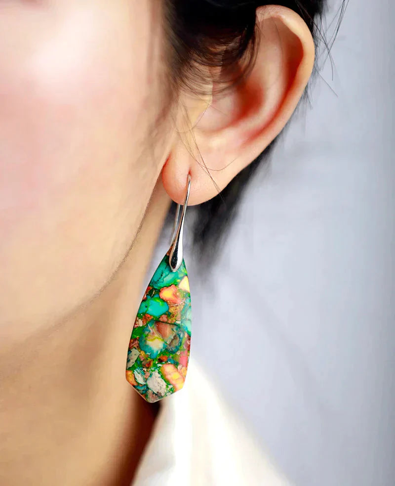 Vibrant Jasper Earrings | Colorful must-haves for every occasion!