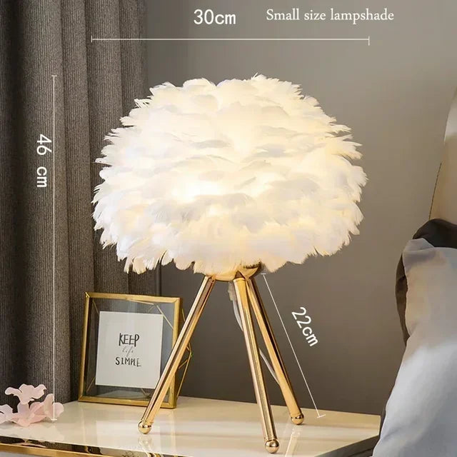 Luxe Ganzduns Lamp – Naturally Elegant Lighting