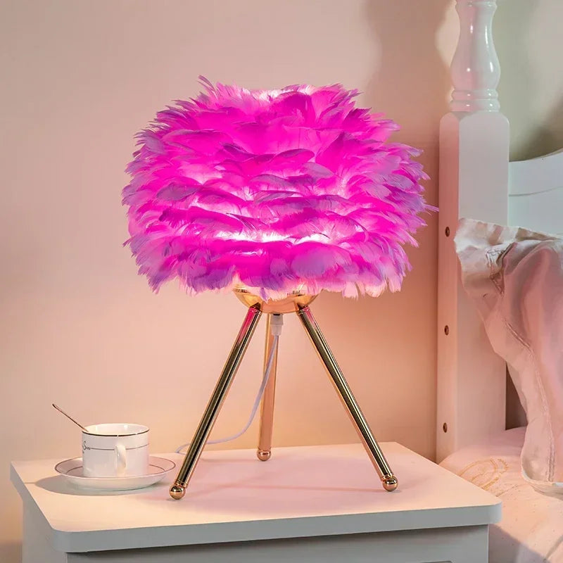 Luxe Ganzduns Lamp – Naturally Elegant Lighting