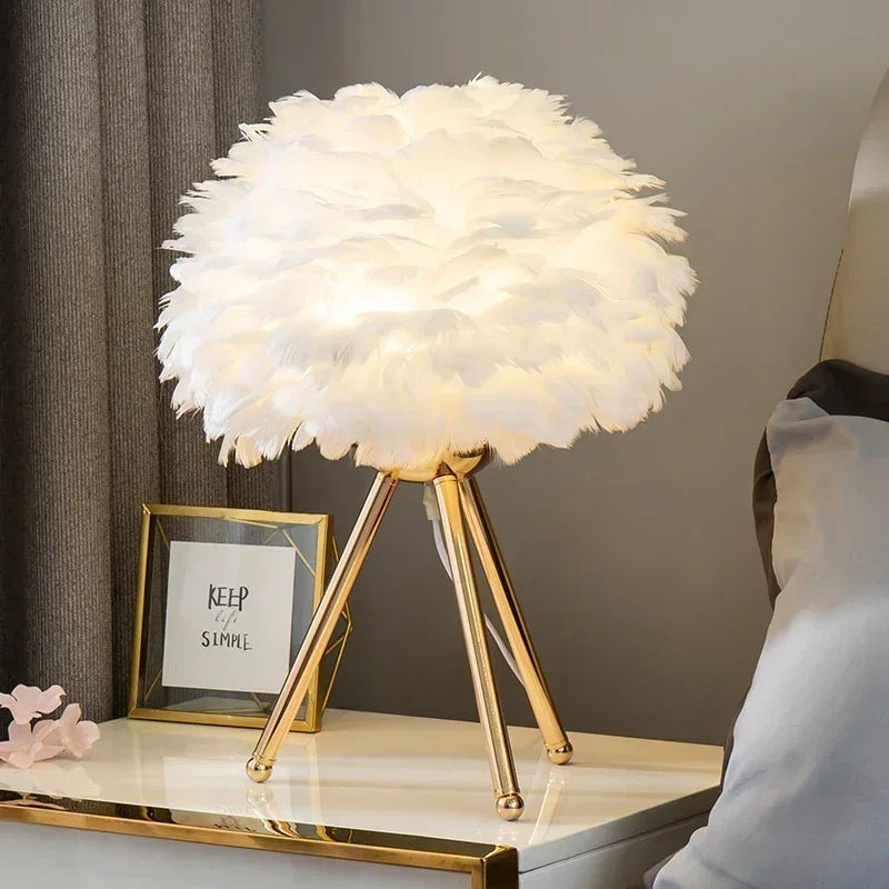 Luxe Ganzduns Lamp – Naturally Elegant Lighting