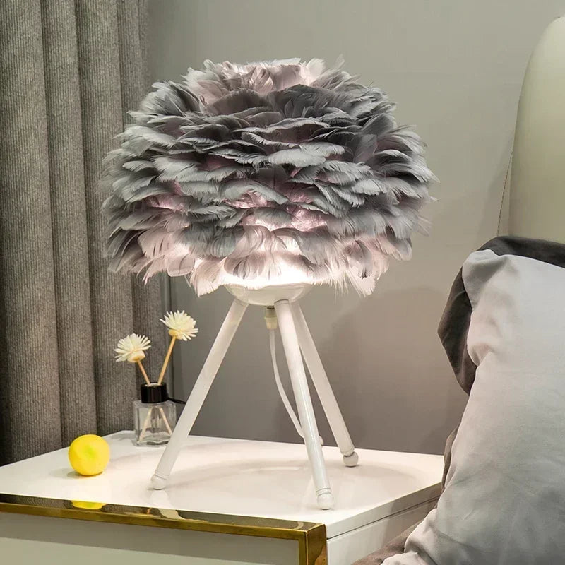 Luxe Ganzduns Lamp – Naturally Elegant Lighting