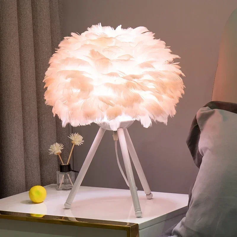 Luxe Ganzduns Lamp – Naturally Elegant Lighting