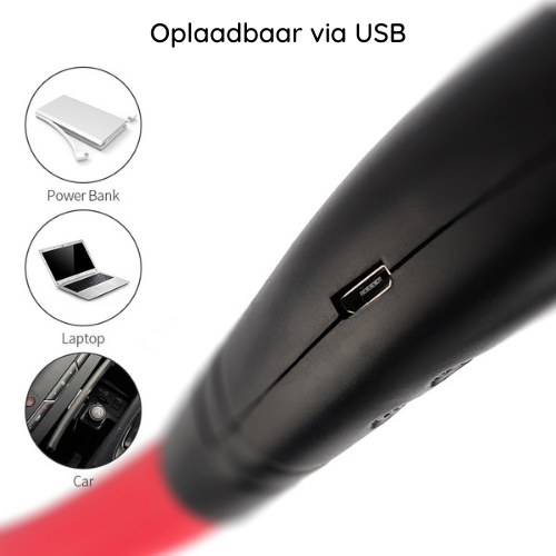 FlexiGlow - Portable, Flexible Rechargeable Fan