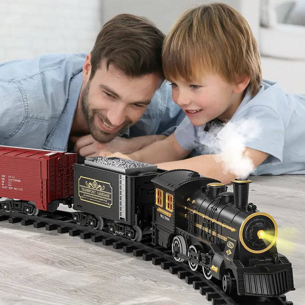 Kerst Express - Elektrisk Tågset för Magiska Högtider