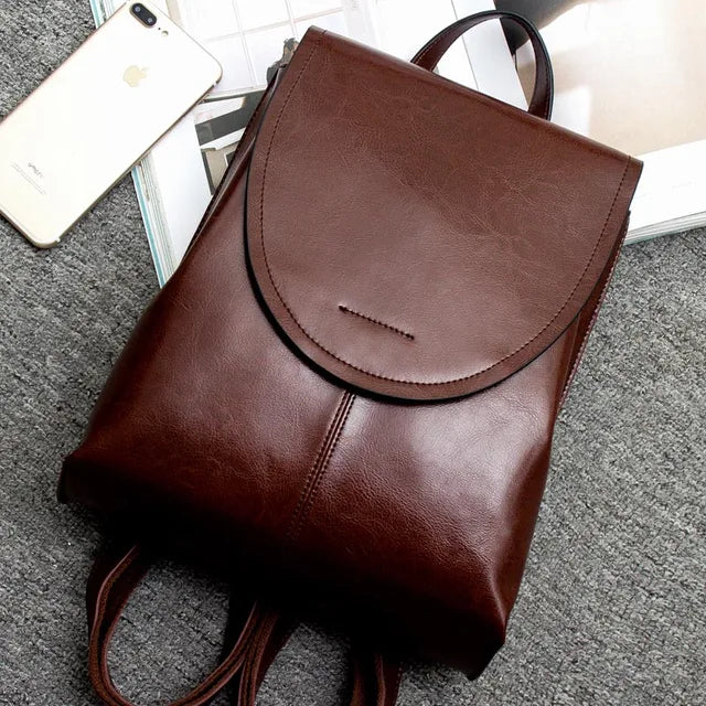 UrbanChic Backpack - Trendy Mud Bag for Women