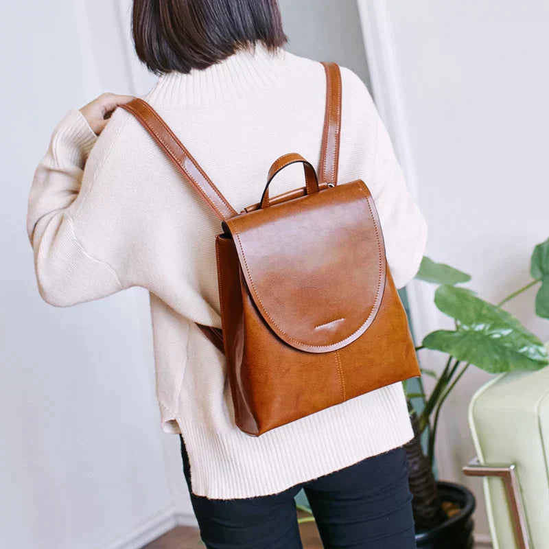 UrbanChic Backpack - Trendy Mud Bag for Women