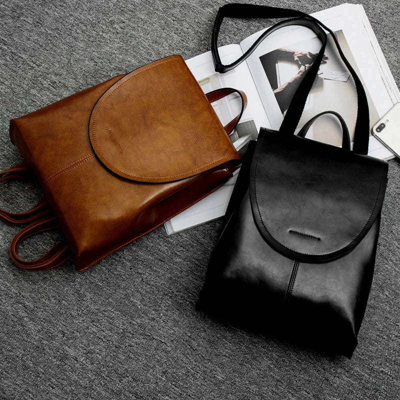 UrbanChic Backpack - Trendy Mud Bag for Women