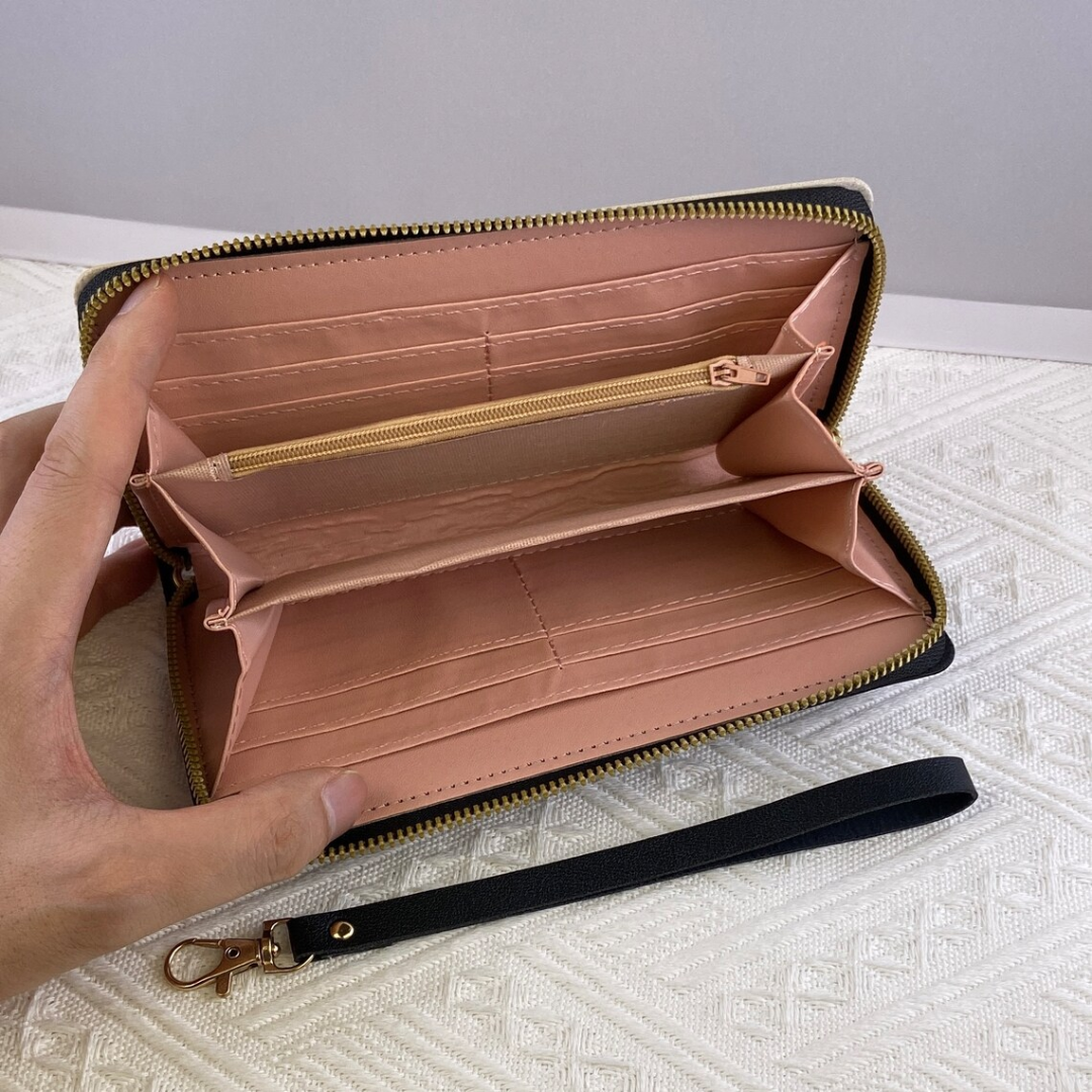 GeoChic - Stylish Long Wallet for Women