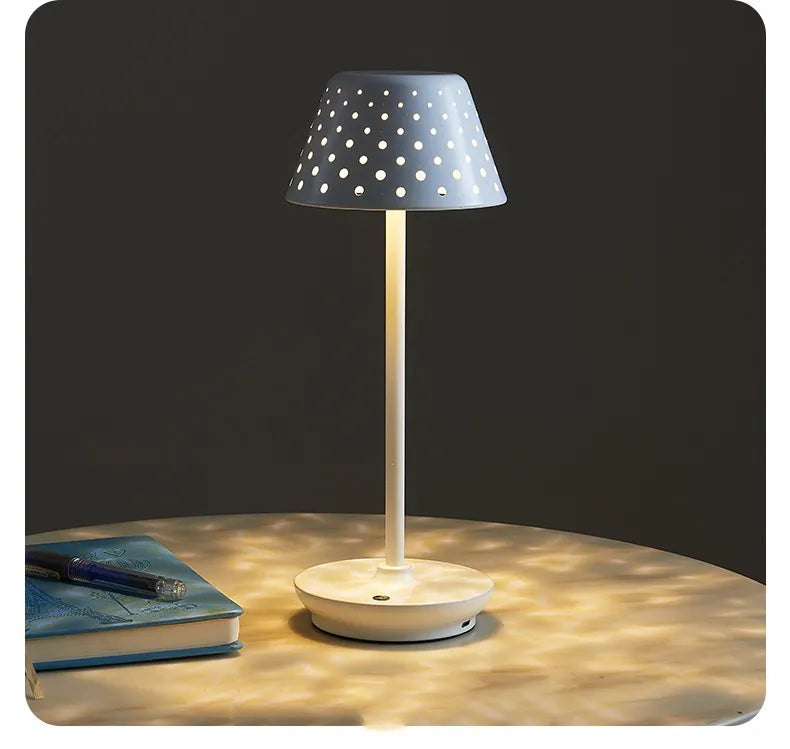 LuxeGlow – Portable LED table lamp for modern interiors