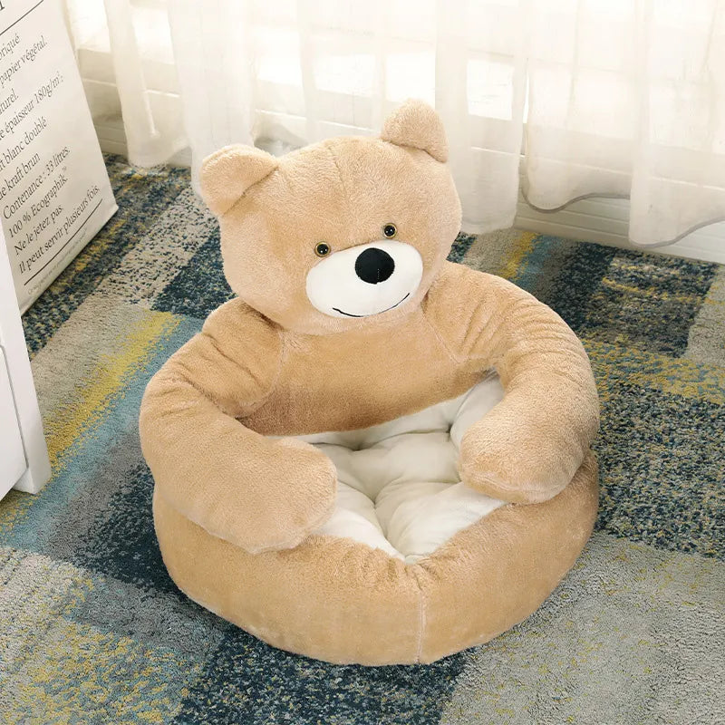 Samiya – Luxurious Plush Cat Bed for Sleeping Comfort