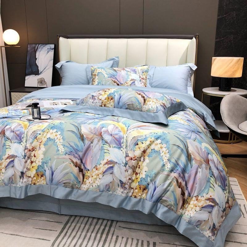 Hortensia Haven – Luxurious Duvet Cover Set in Egyptian Cotton