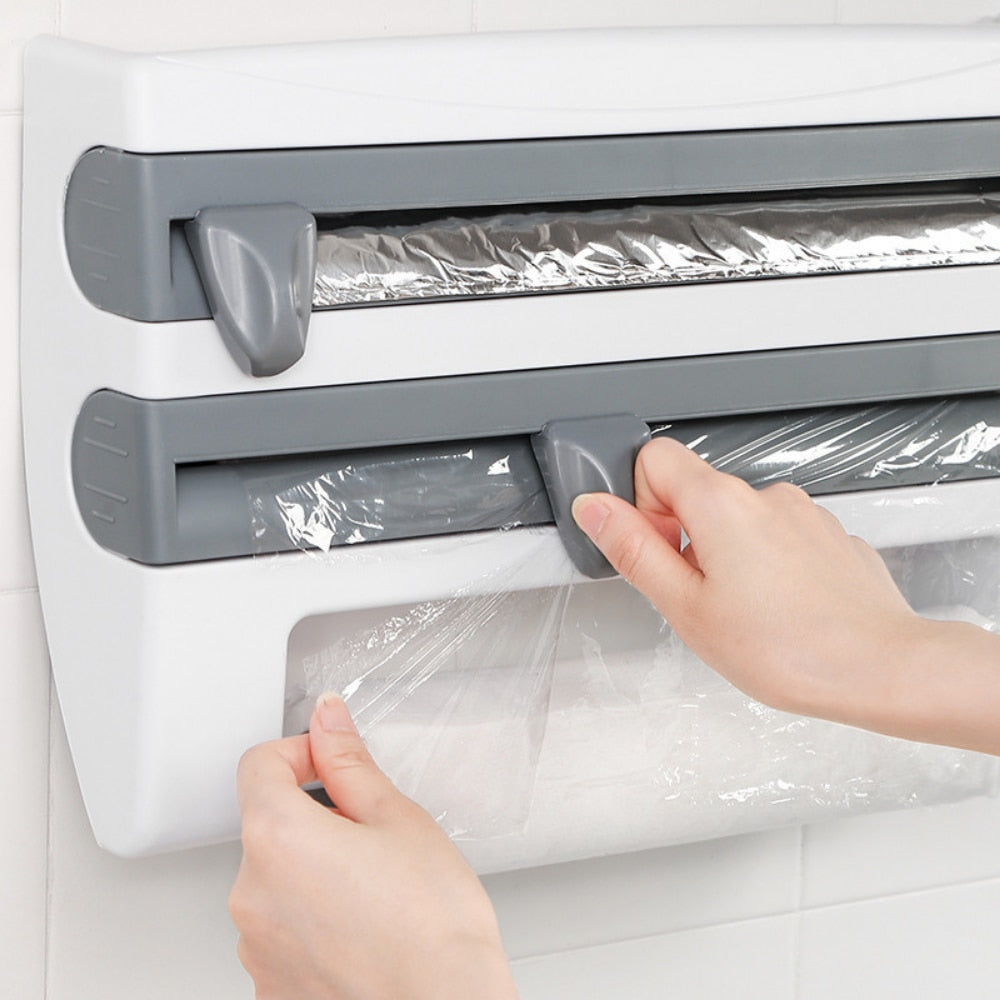 Tearix - Smart Storage Shelf for Foil and Baking Paper