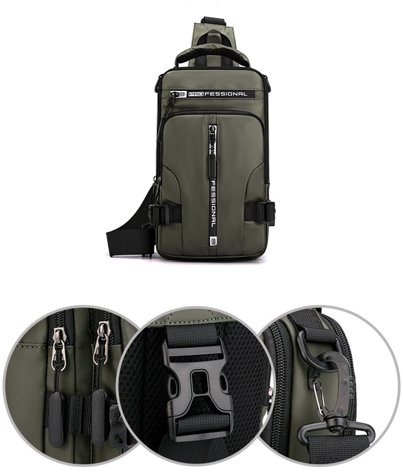 CityTrek Bag - Stylish Waterproof Oxford Crossbody
