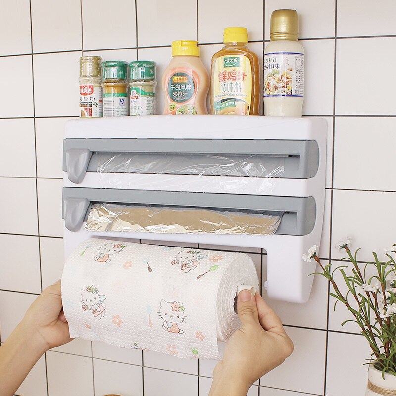 Tearix - Smart Storage Shelf for Foil and Baking Paper
