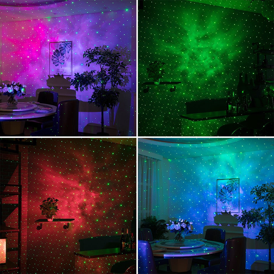 Alien Galaxy Laser Projector (Deluxe) - Starry Sky Projector