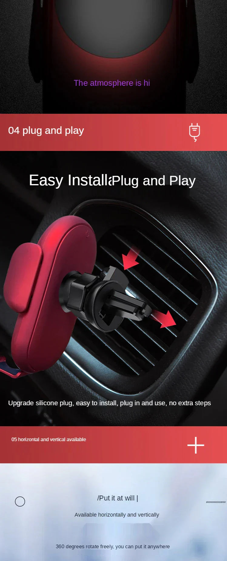 Tubby Charger - Wireless Car Seat Charger with Sensor