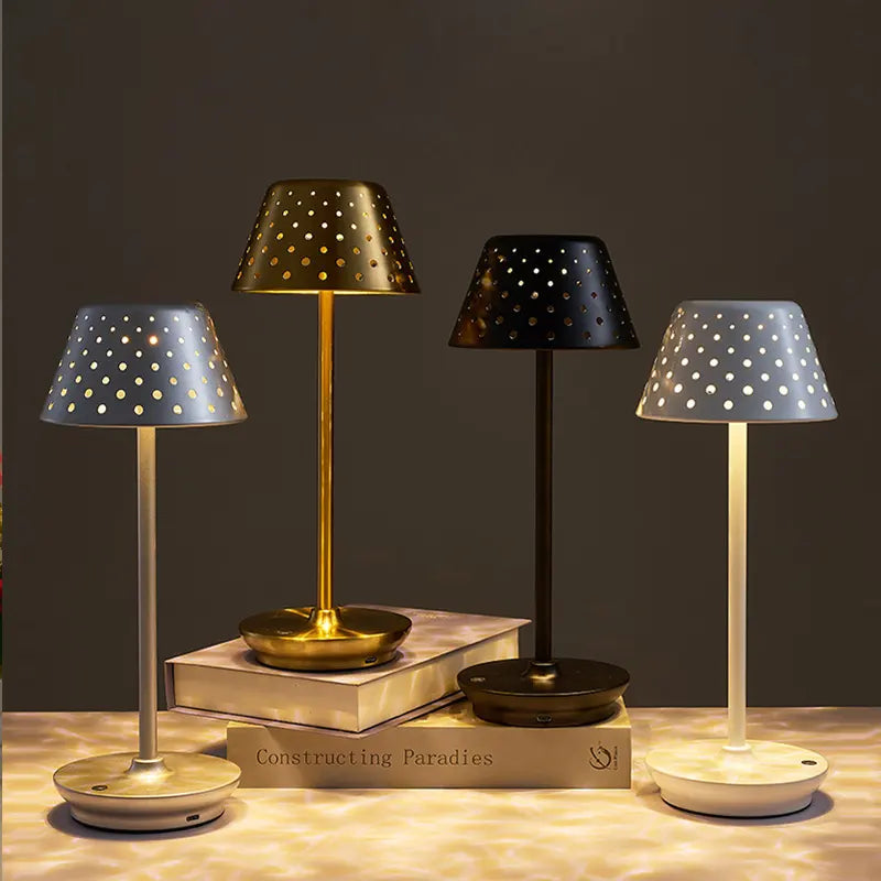 LuxeGlow – Portable LED table lamp for modern interiors