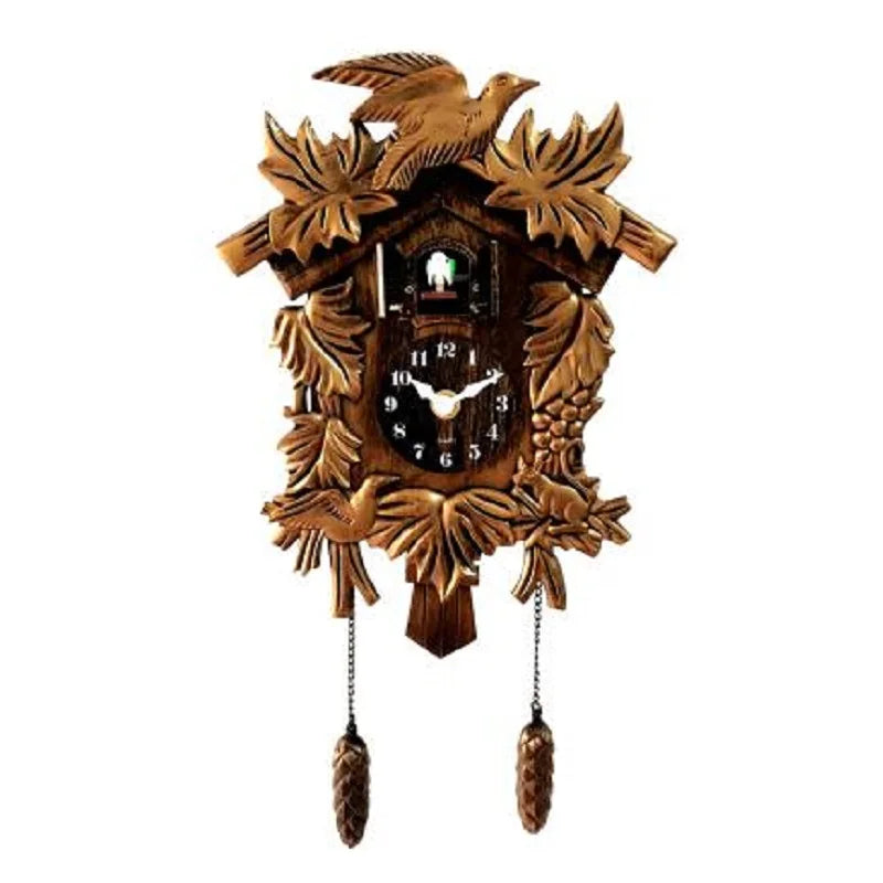 BirdTime Clock – Vintage Cuckoo Clock with Sound