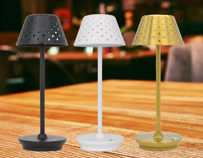LuxeGlow – Portable LED table lamp for modern interiors