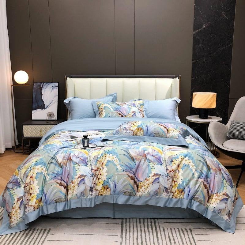 Hortensia Haven – Luxurious Duvet Cover Set in Egyptian Cotton