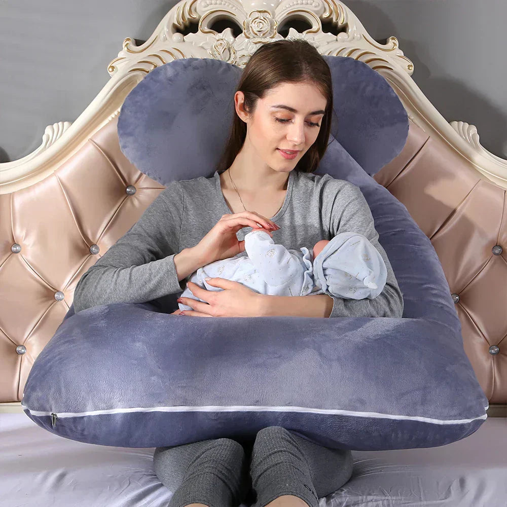 MammaNest – Luxurious Pregnancy Pillow for Optimal Comfort