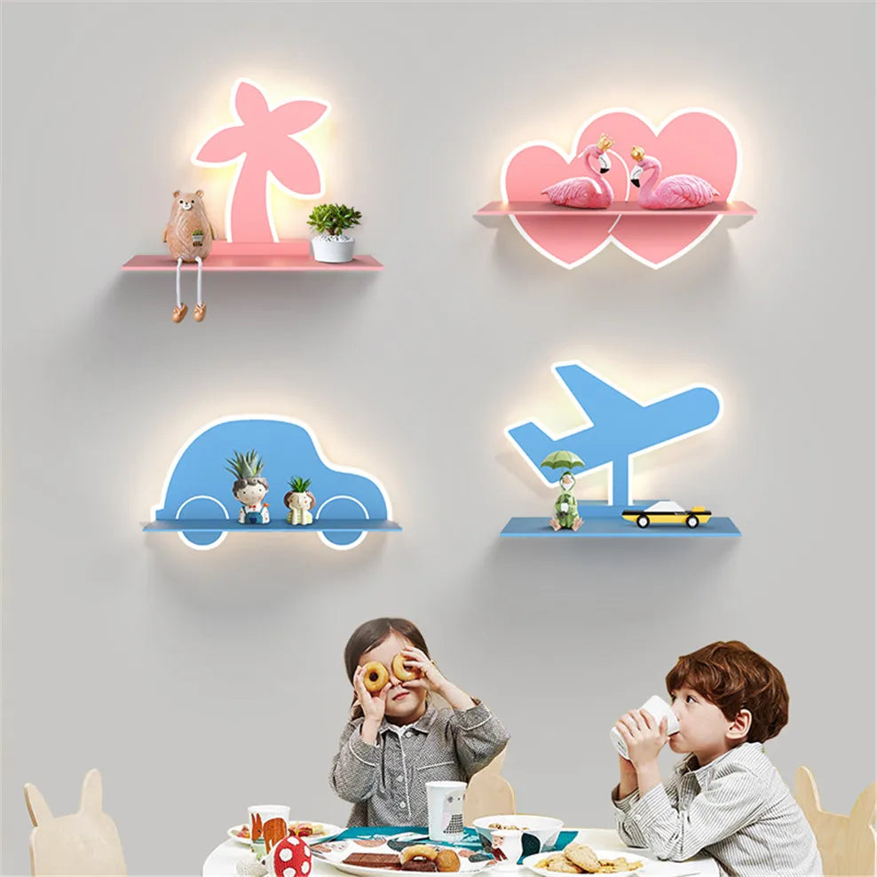 SkyFlyer Lamp - Playful Cartoon LED Wall Lamp