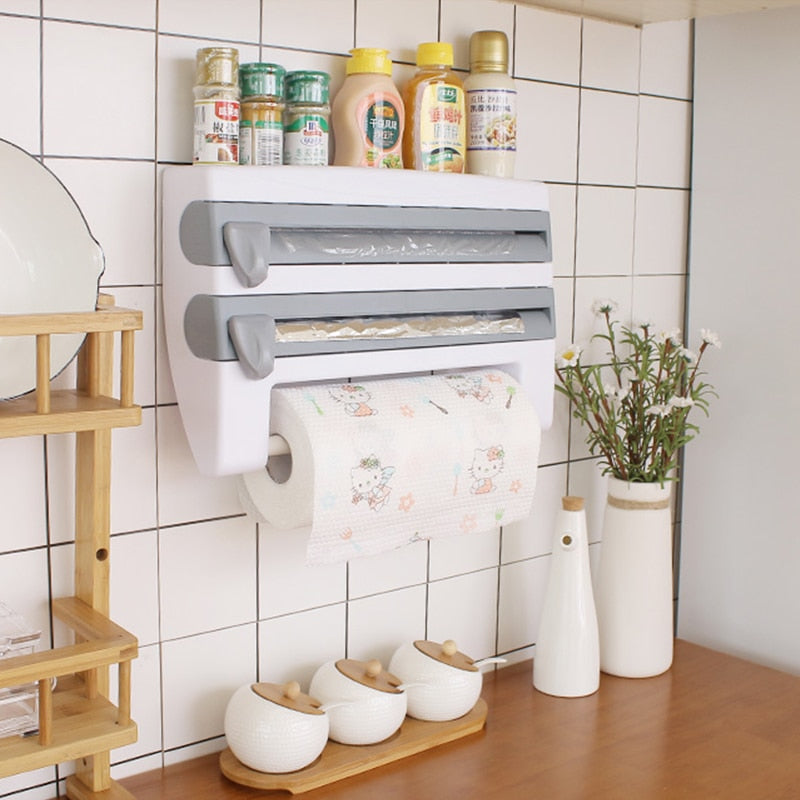 Tearix - Smart Storage Shelf for Foil and Baking Paper