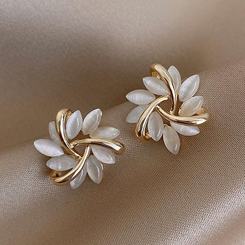BlossomStud Earrings – Elegant Sakura Earrings