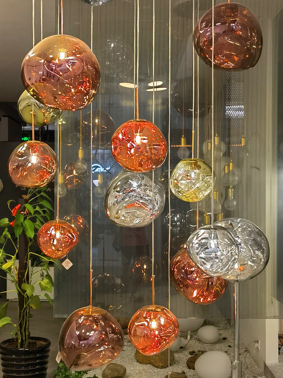 Chroma Glow - Playful and Elegant Ceiling Lamp