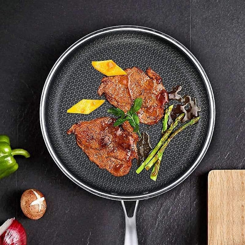 SteelMaster Pan - Revolutionary Steel Pixel Cooking Experience